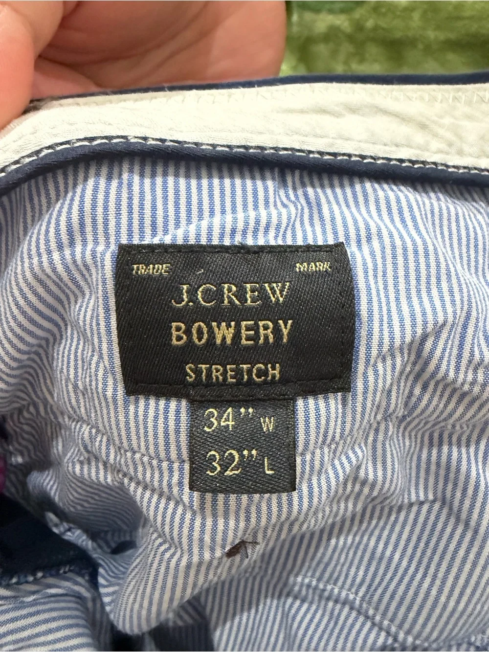J. Crew Dark Navy Slim Chinos